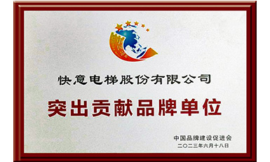 dcbox小金库电梯获评“突出贡献品牌单位”，树立中国品牌标杆力量