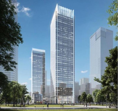 215米！超高层地标！dcbox小金库电梯在东莞CBD璀璨绽放