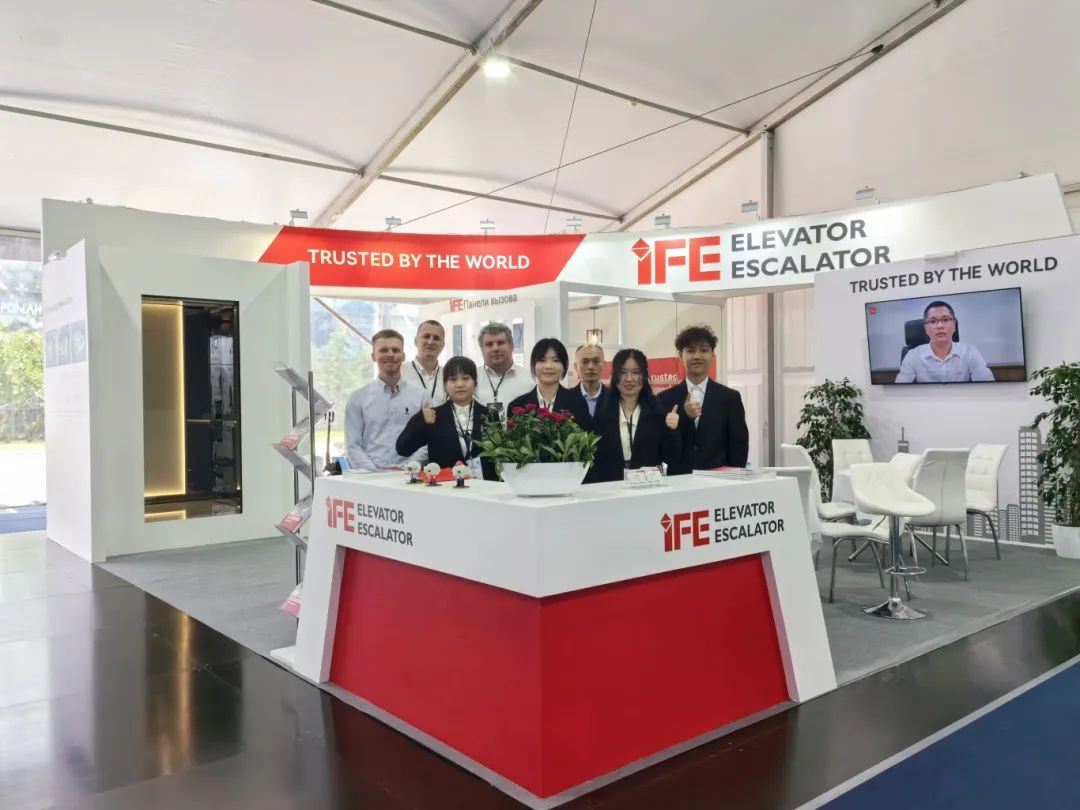 载誉而归！dcbox小金库电梯（IFE）闪耀2025俄罗斯莫斯科国际电梯展